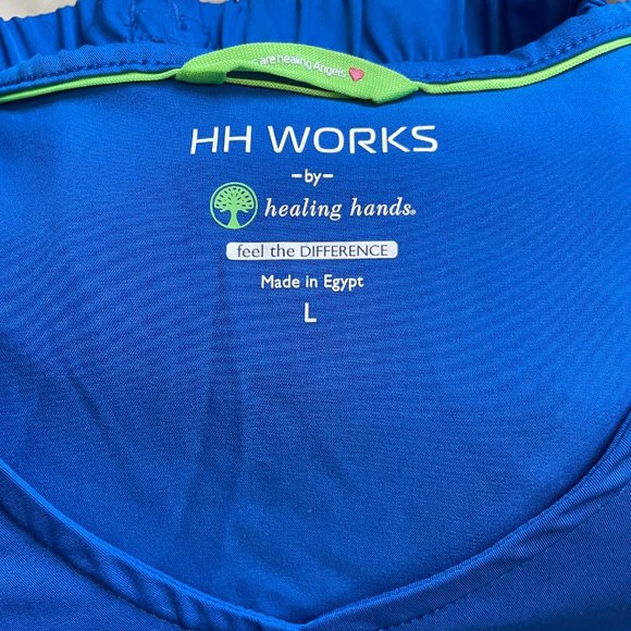 Royal Blue Scrub Set - Picture 11 of 16